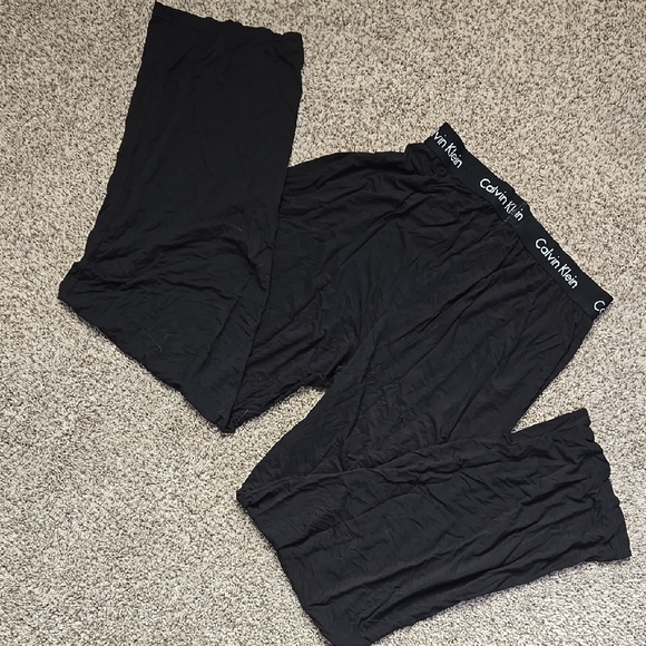 Calvin Klein Black Lounge Pants - Picture 3 of 4